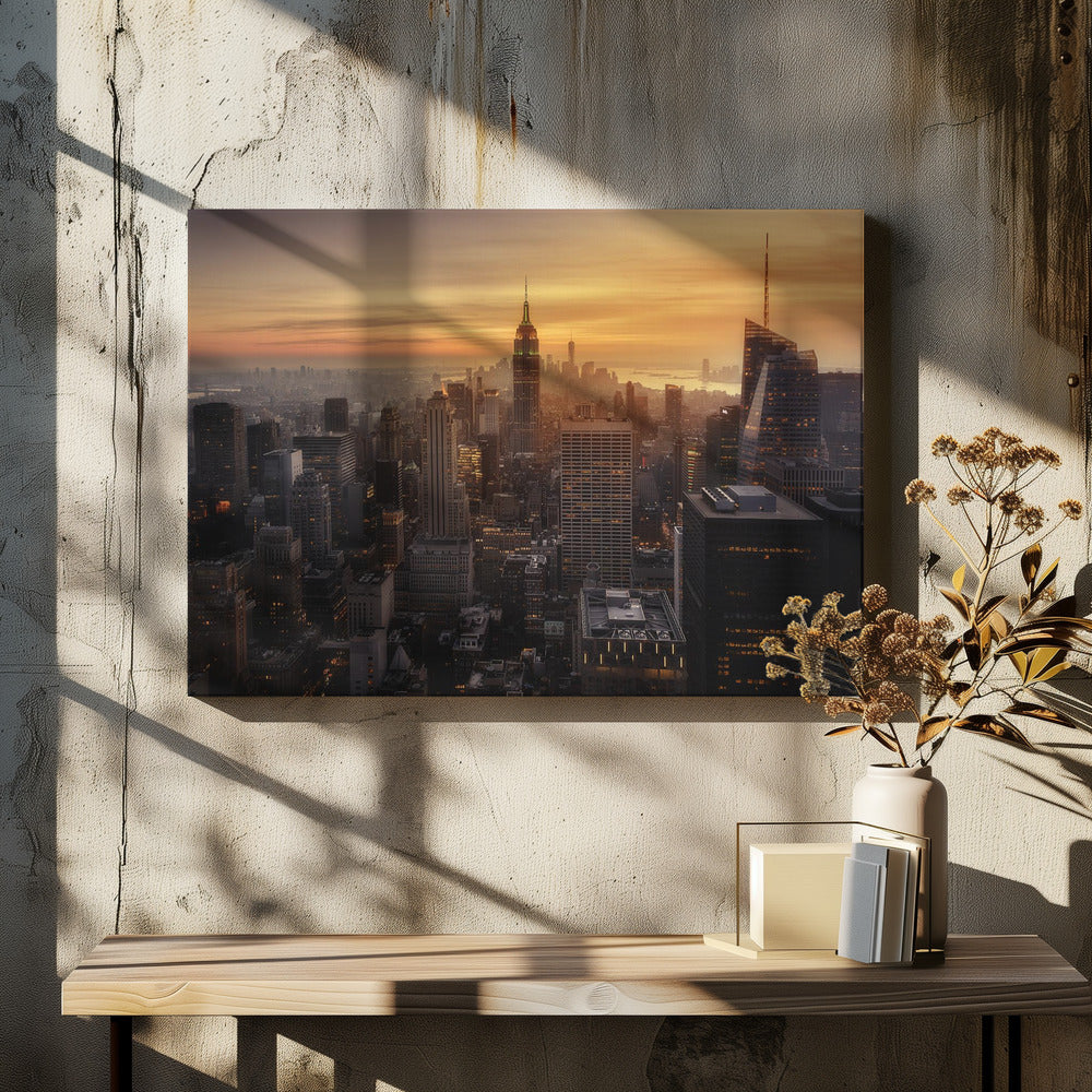Manhattans Licht | Leinwand