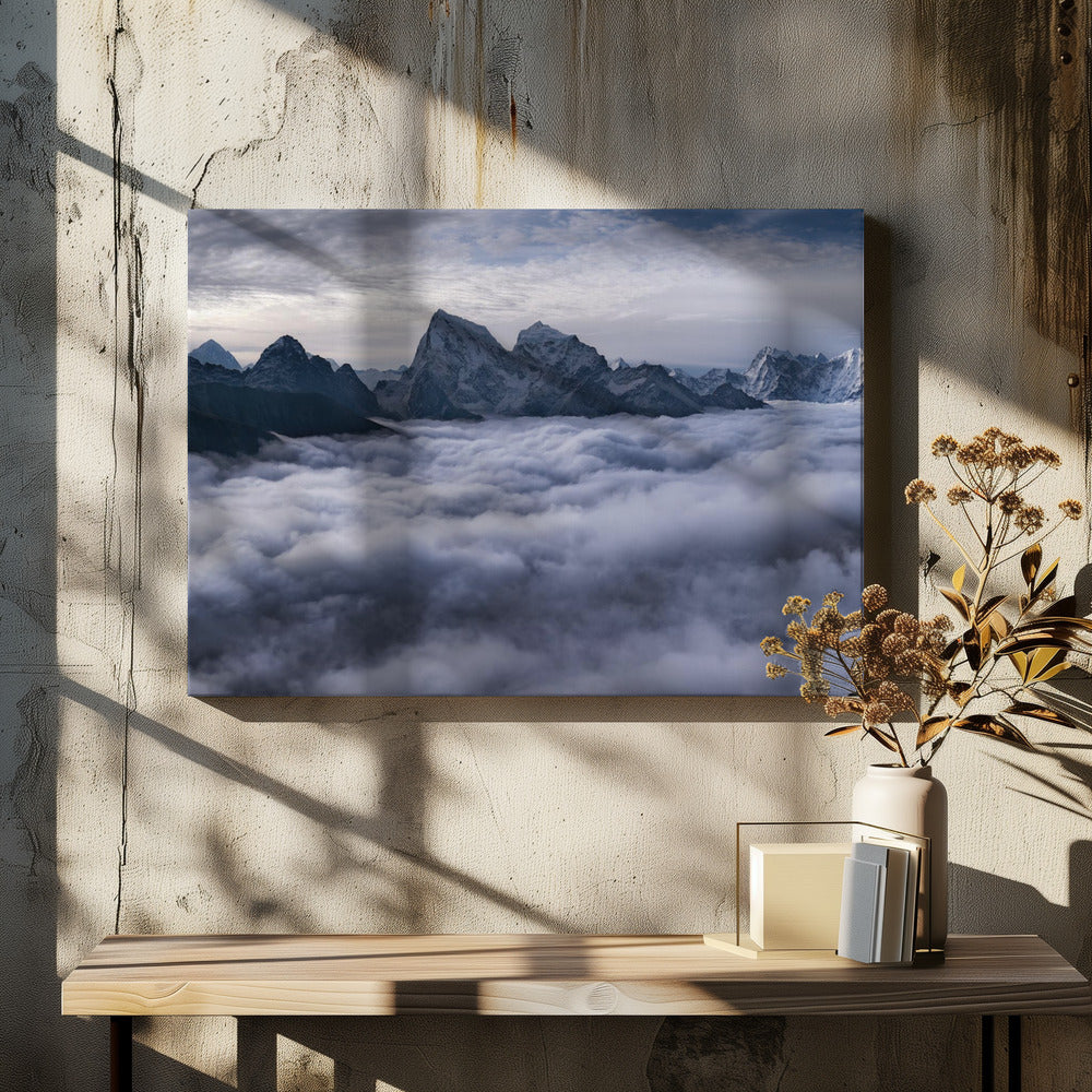 Wolkenfluss | Leinwand