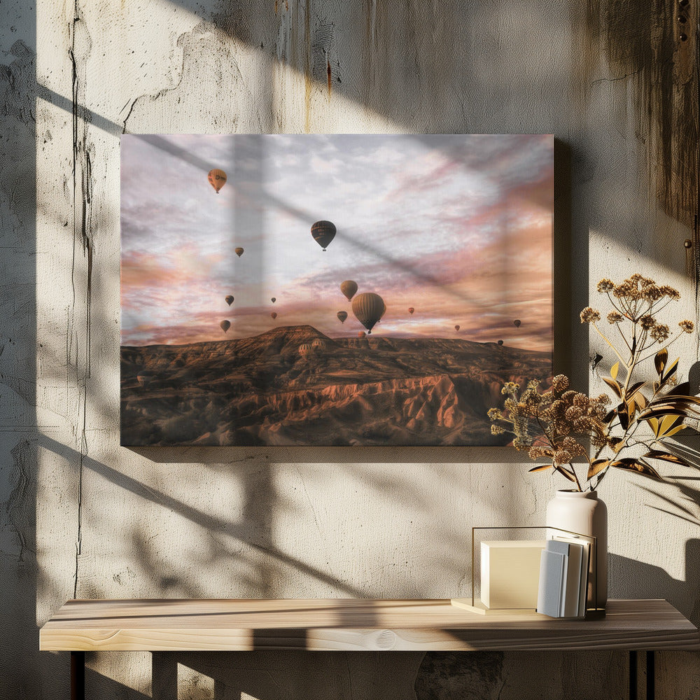 Heißluftballon von Kappodokia | Leinwand
