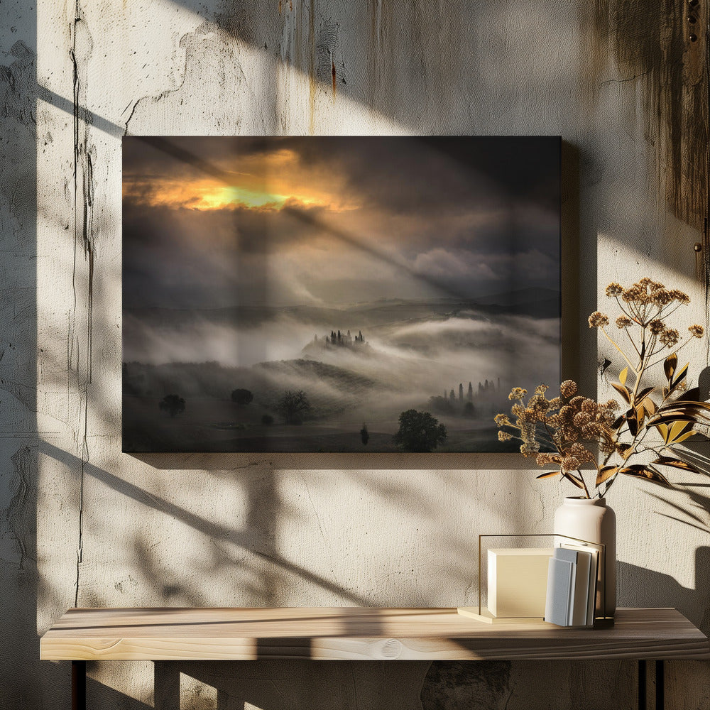 Nebelwellen | Leinwand