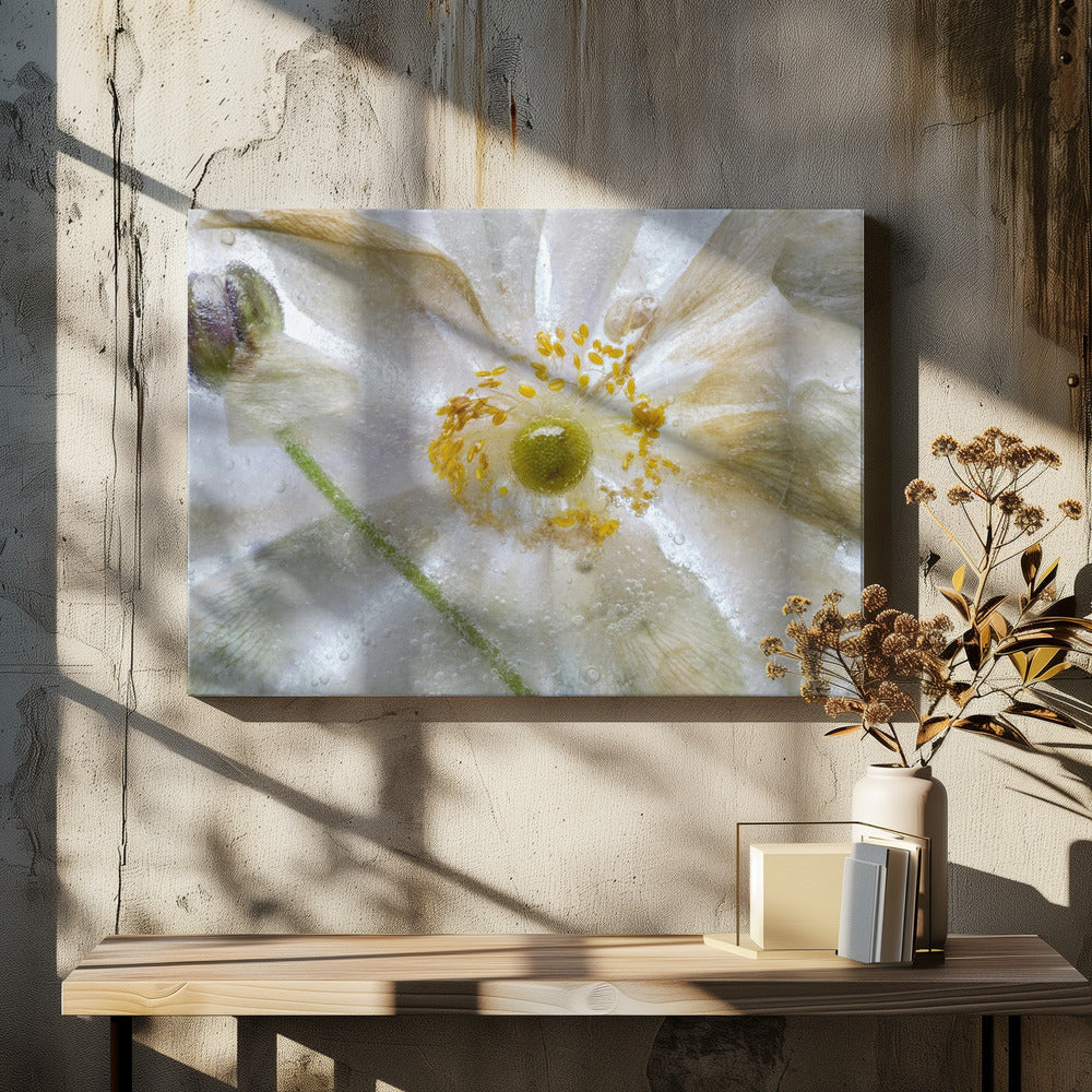 Florales Einfrieren | Leinwand