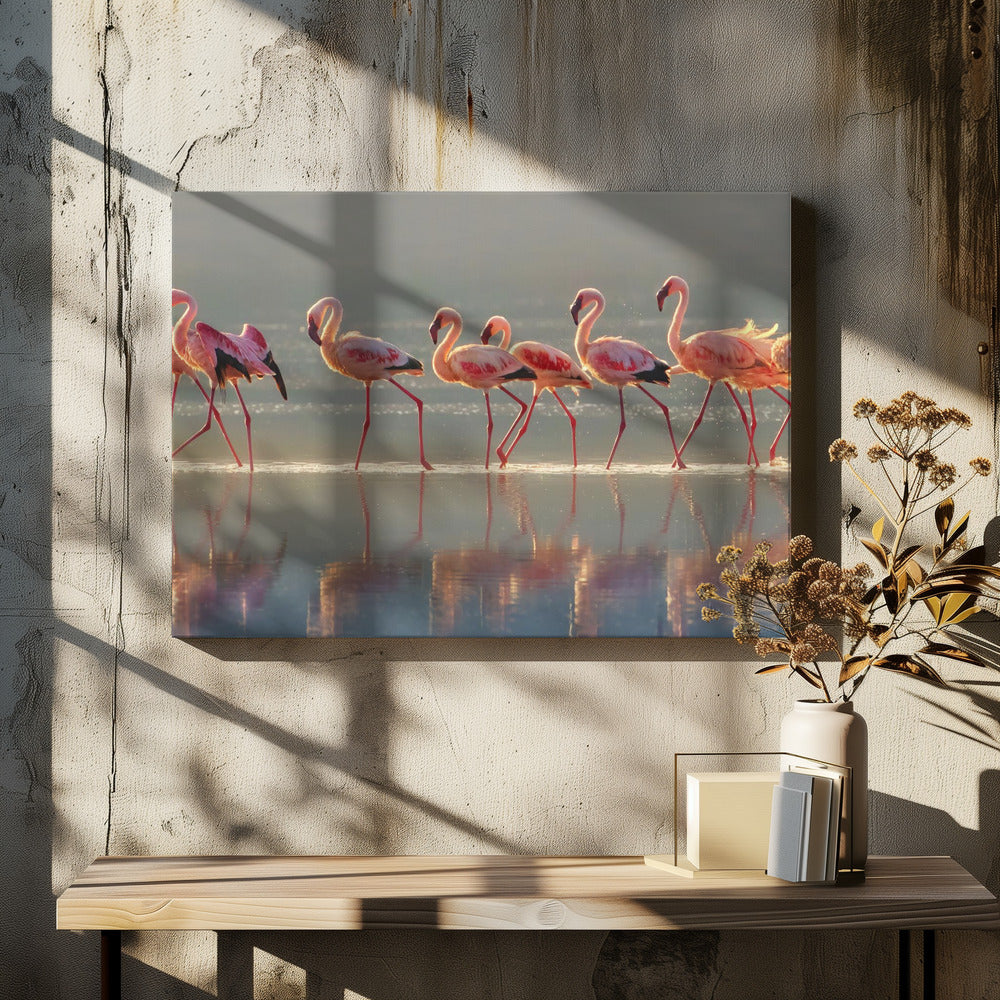Flamingo | Leinwand