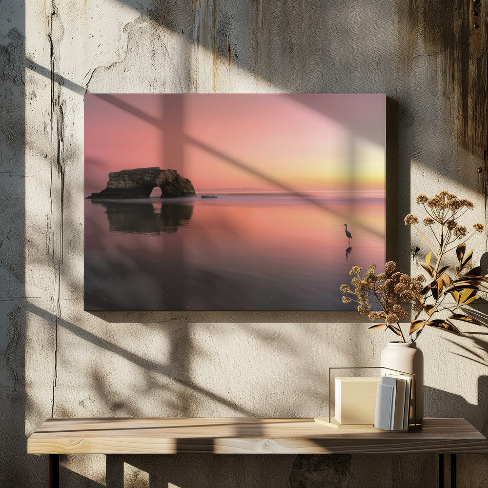 Sonnenuntergang an der Natural Bridge-2 | Leinwand