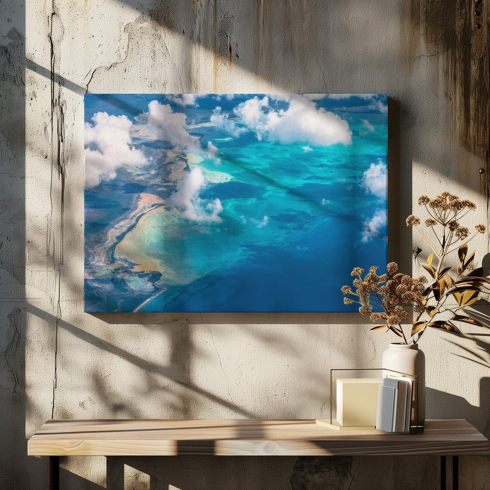 Sandstrand trifft Meer | Leinwand