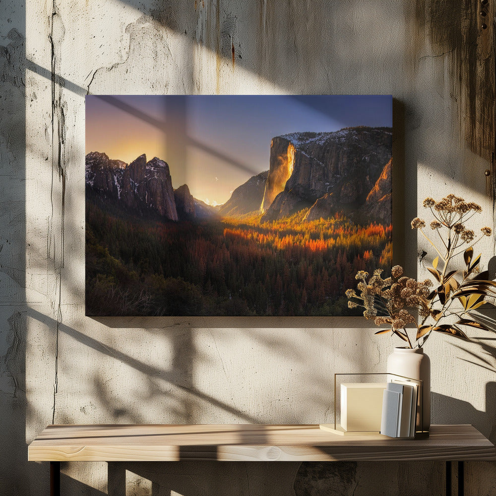 Yosemite Firefall | Leinwand
