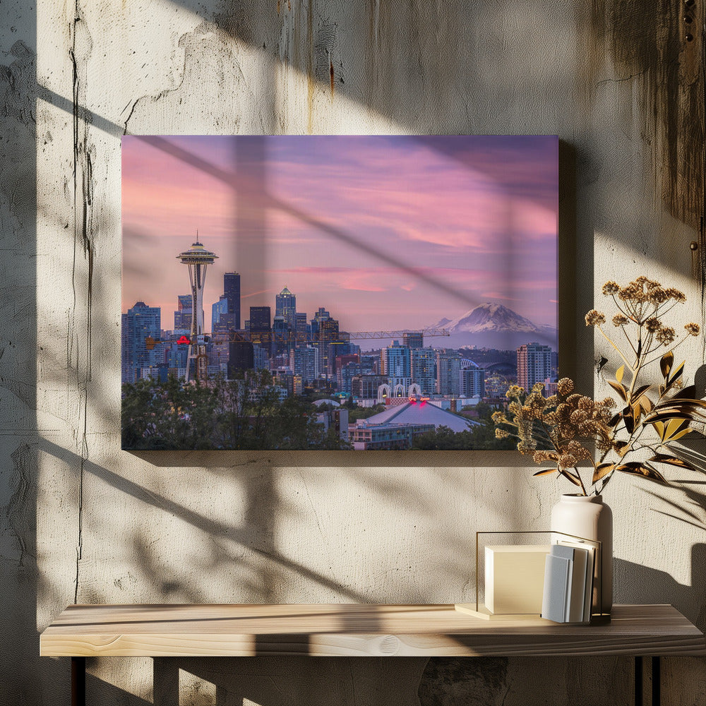 Guten Morgen, Seattle! | Leinwand