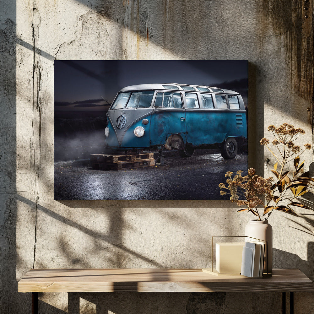 VW Kleinbus | Leinwand