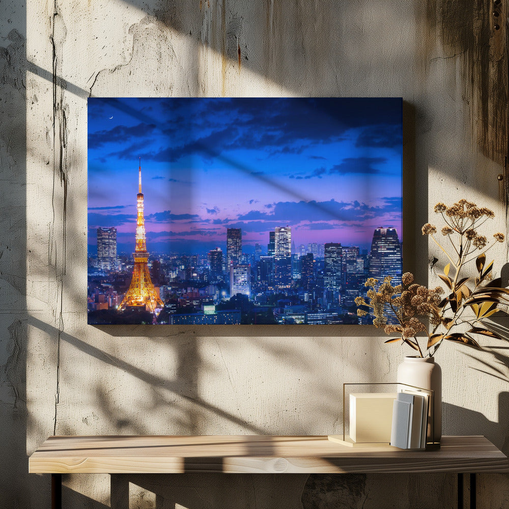 Tokyo night view | Canvas