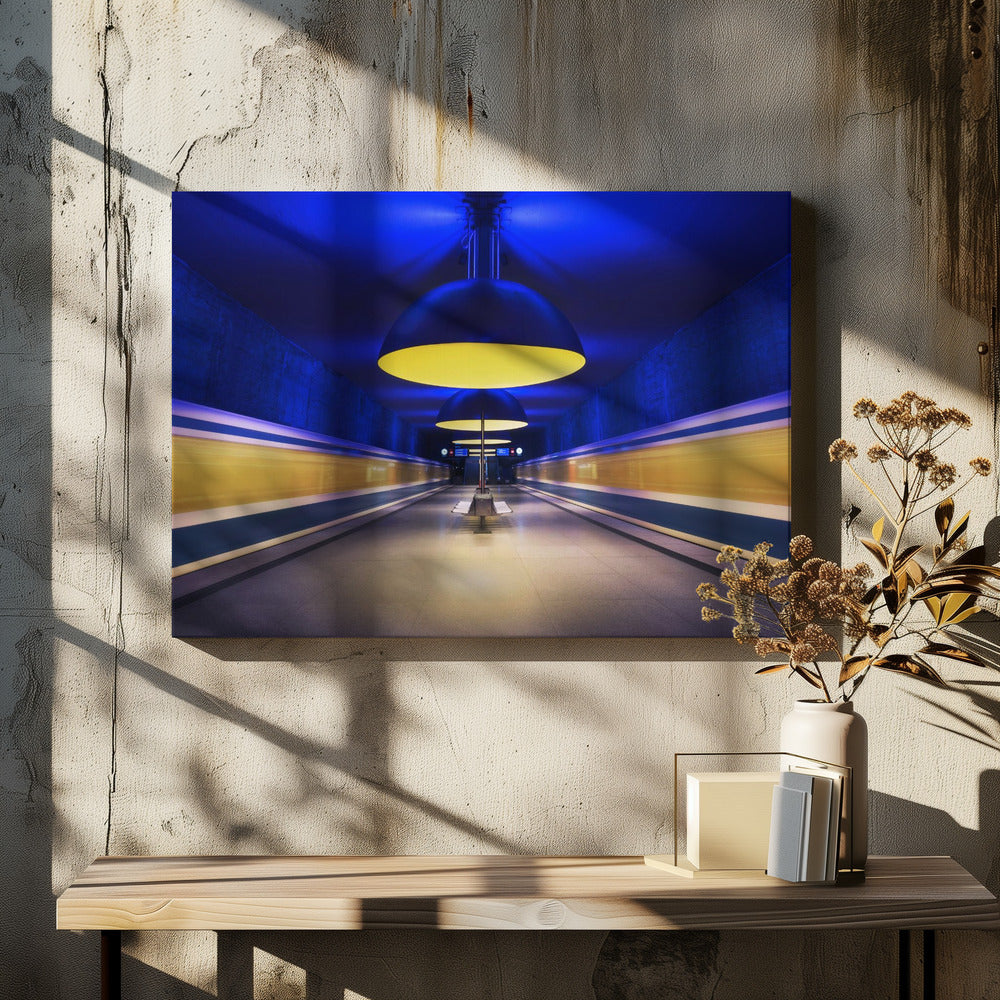 Untergrundlichter | Leinwand