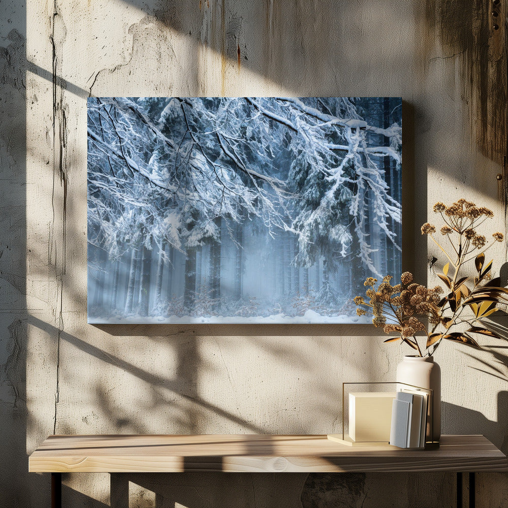 Schneewelt | Leinwand