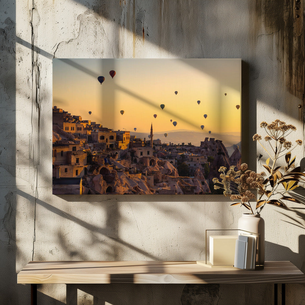Sunrise over Cappadocia | Canvas