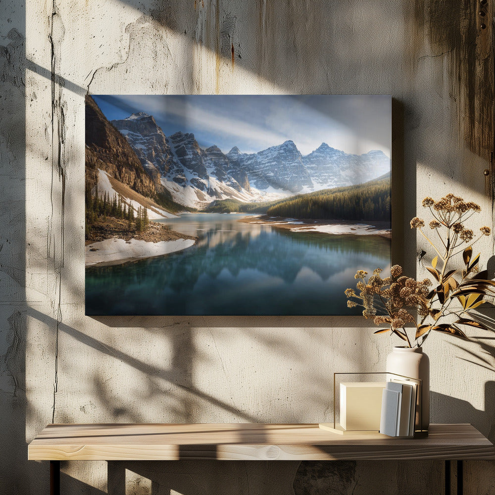 Ein alter Freund. | Leinwand