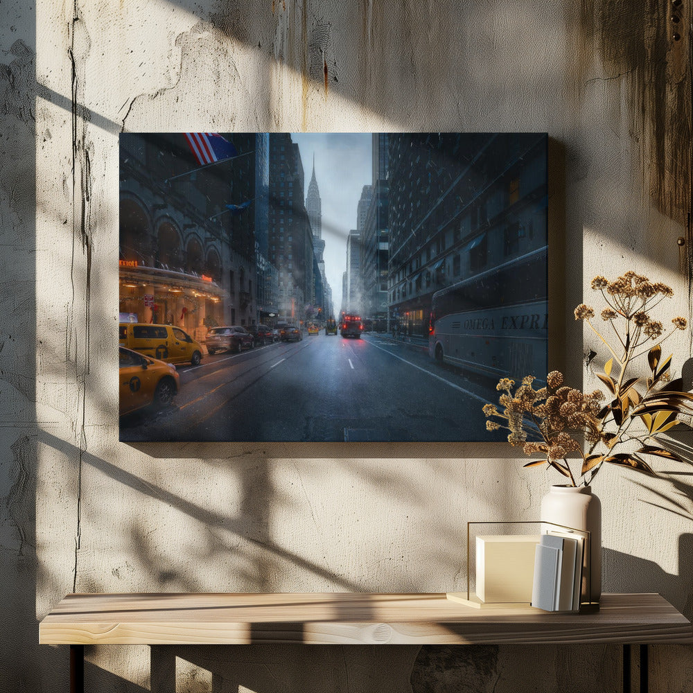 Guten Morgen NY | Leinwand