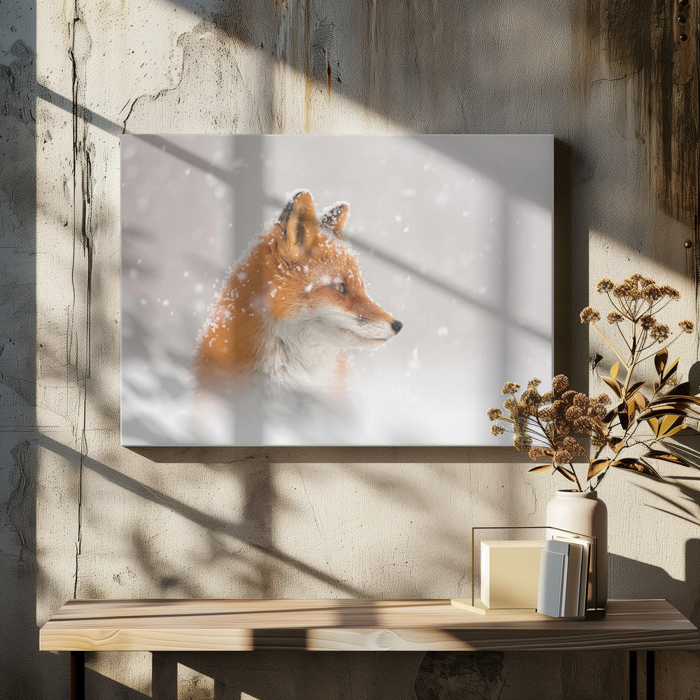 Es schneit… | Leinwand