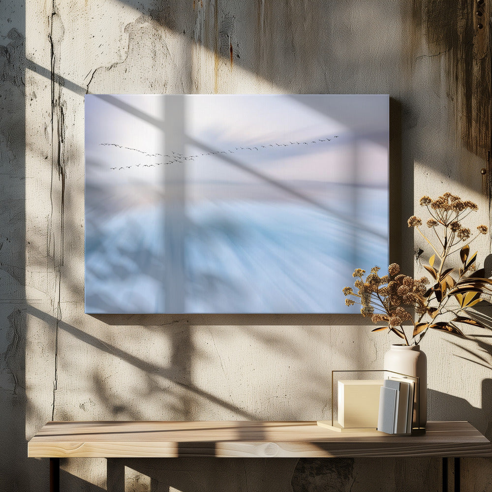 überfliegen | Leinwand