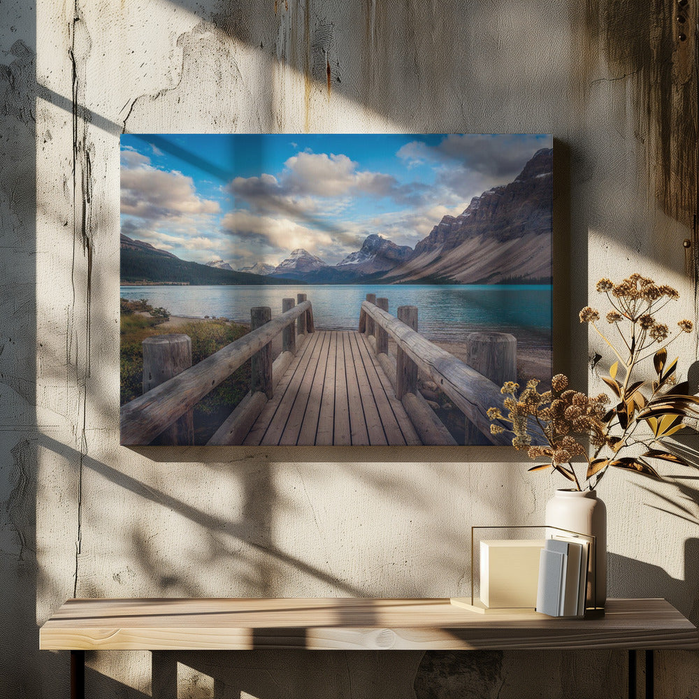 Die Brücke | Leinwand
