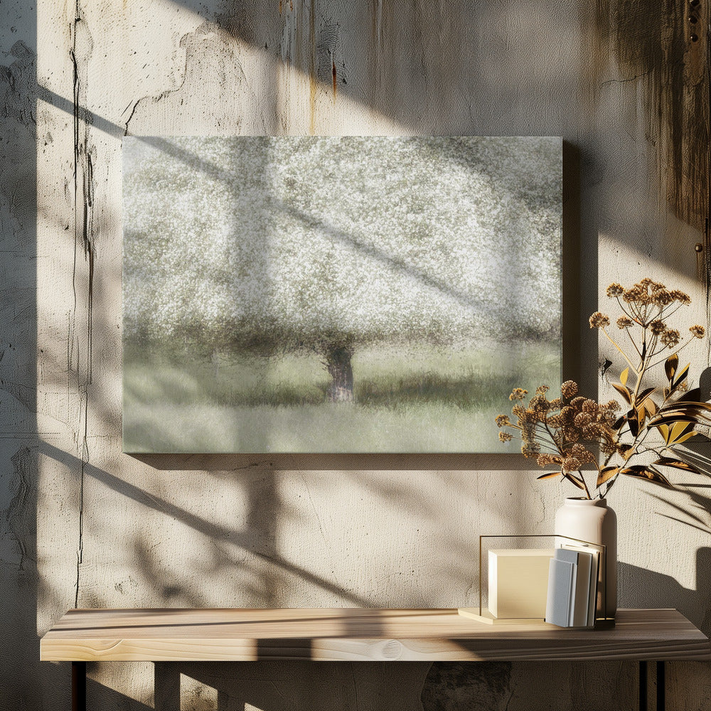 Im Hinterhof | Leinwand