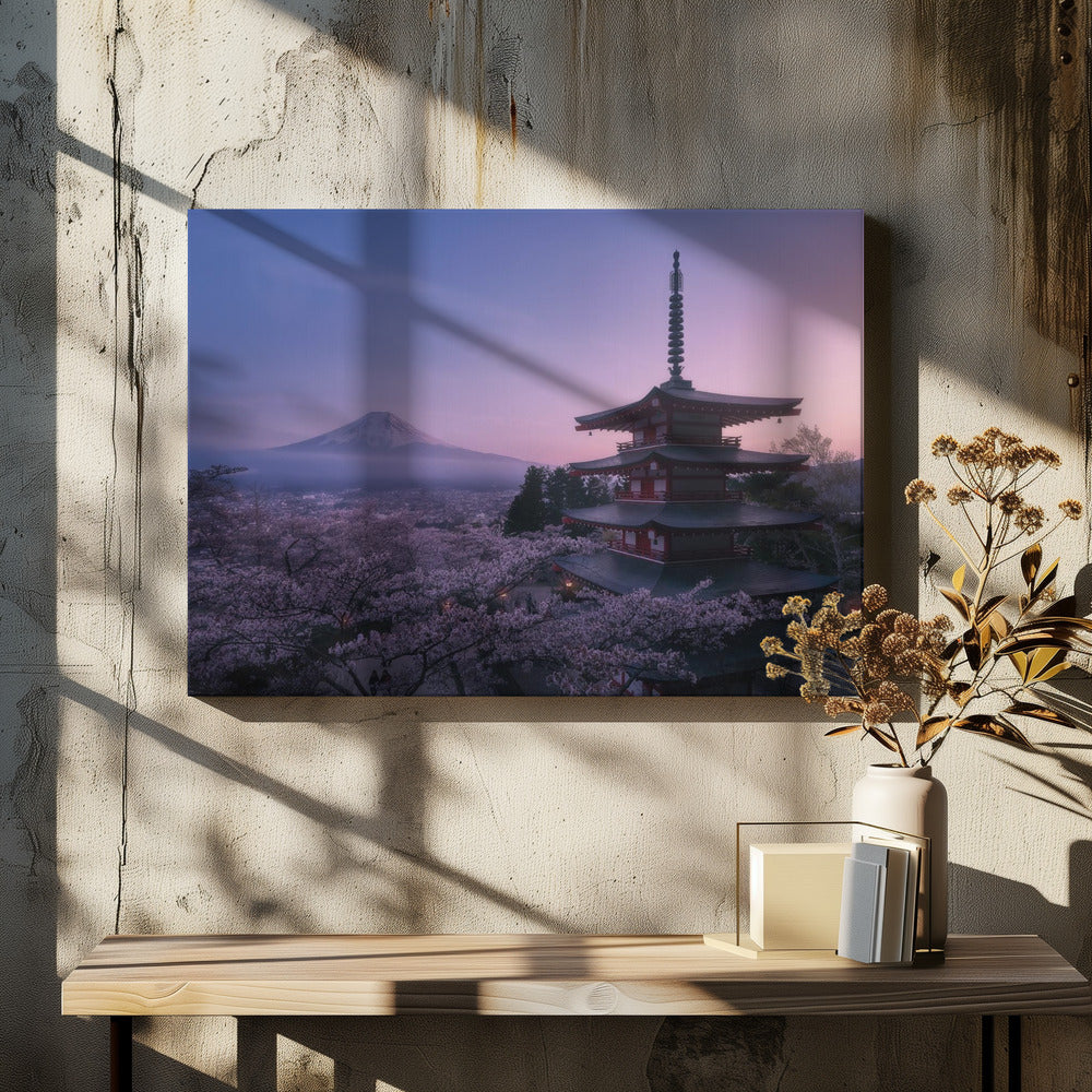 Berg Fuji Sakura | Leinwand
