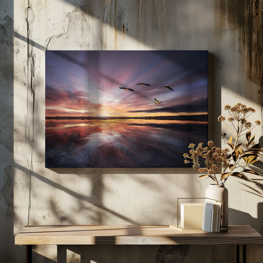 Morgenstimmung.. | Leinwand