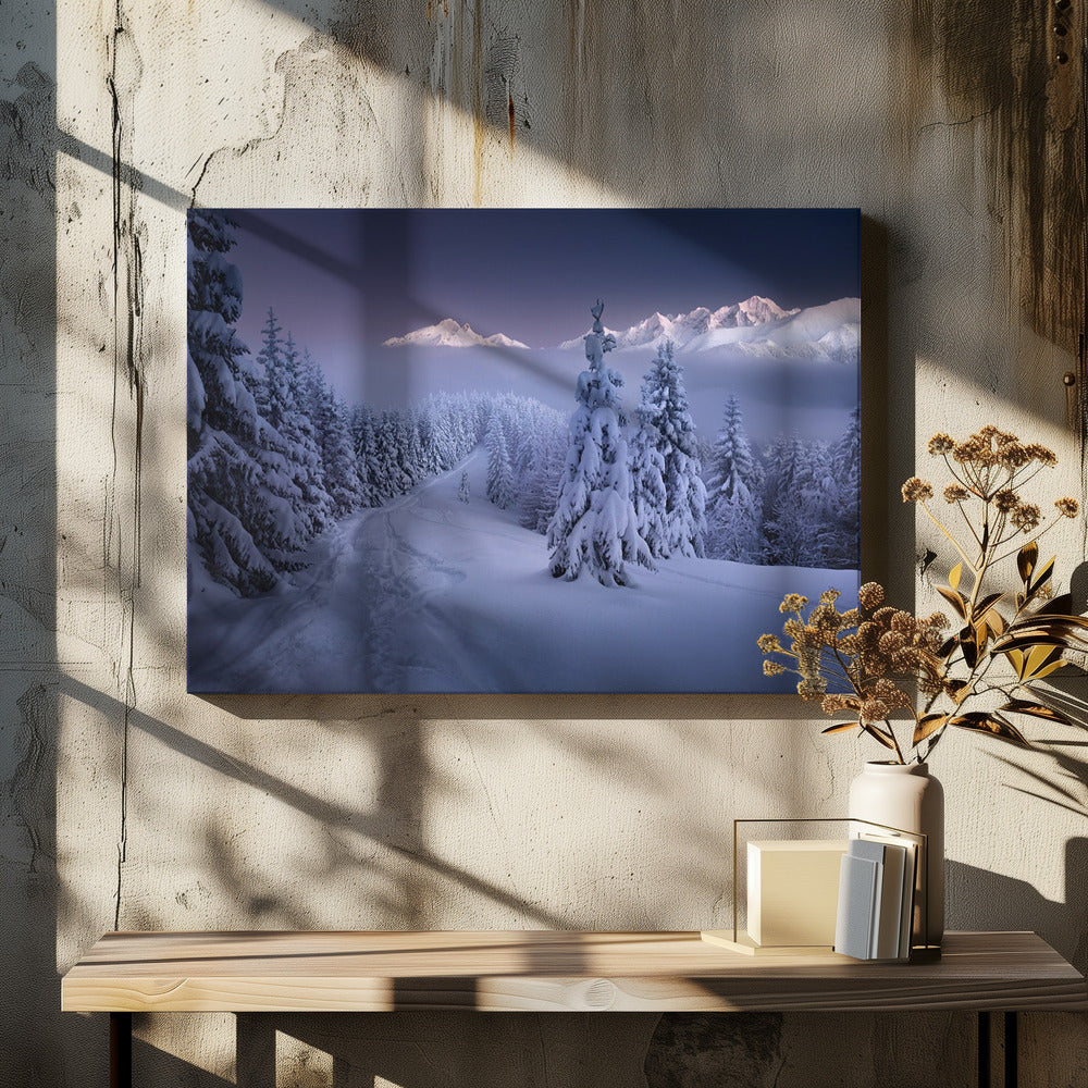 Im Winter | Leinwand
