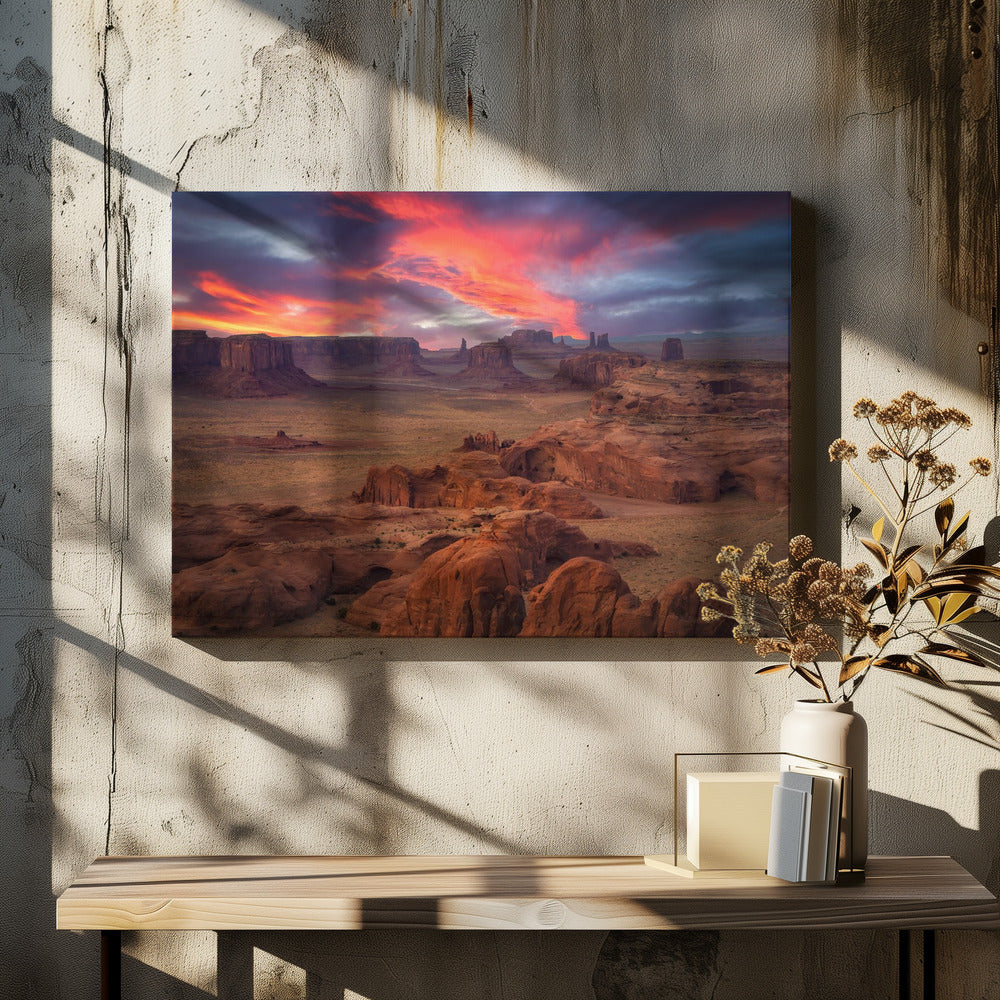 Hunts Mesa | Leinwand