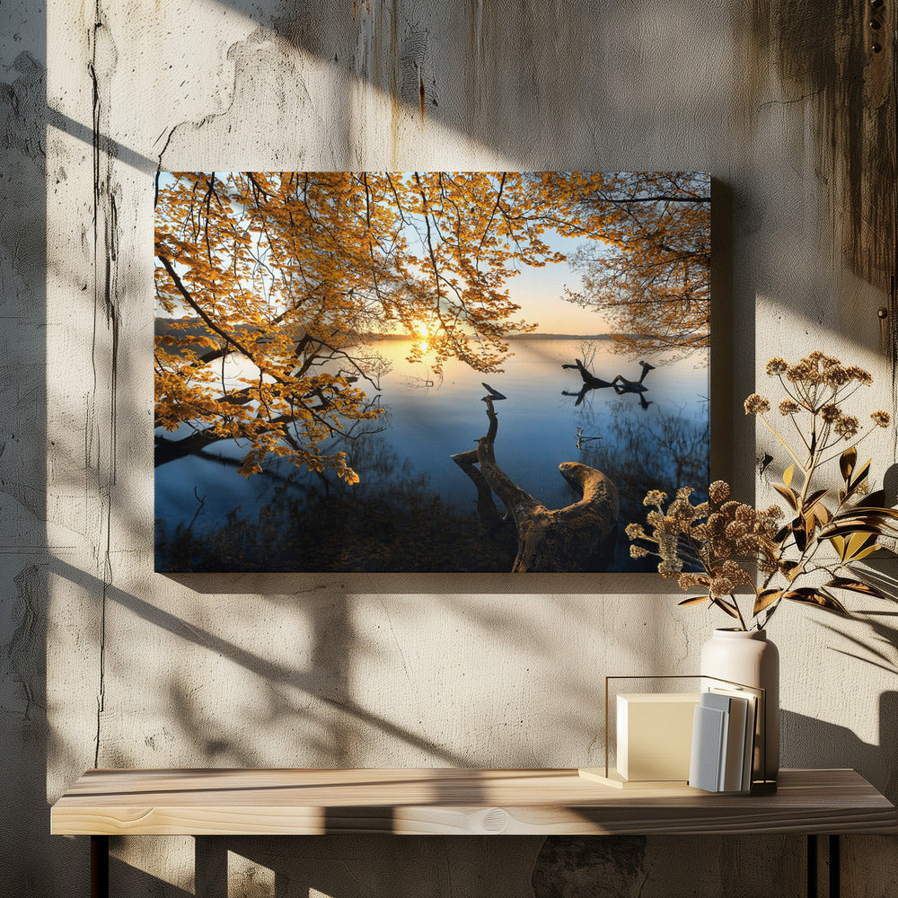 Herbstmorgen | Leinwand
