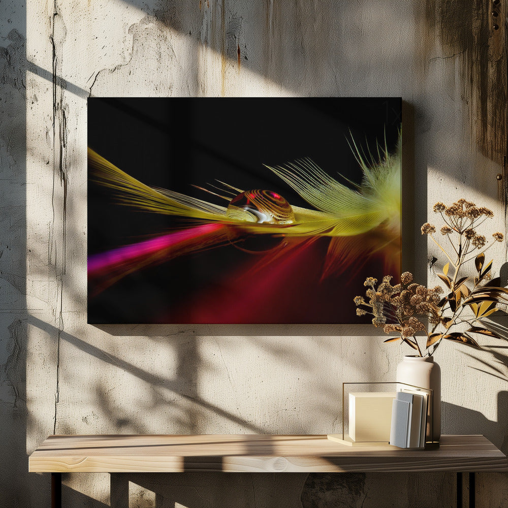 Farben im Tropfen | Leinwand