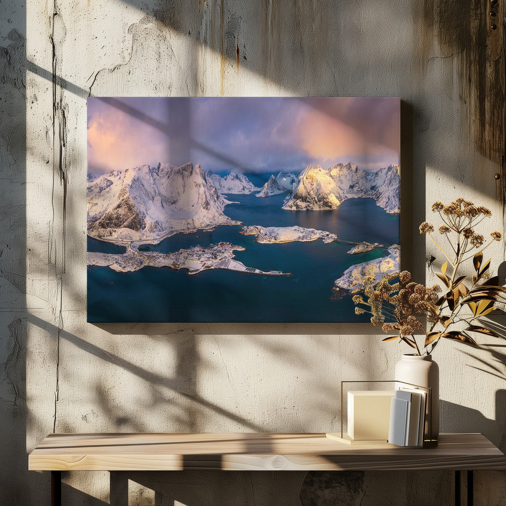 Guten Morgen, Lofoten | Leinwand