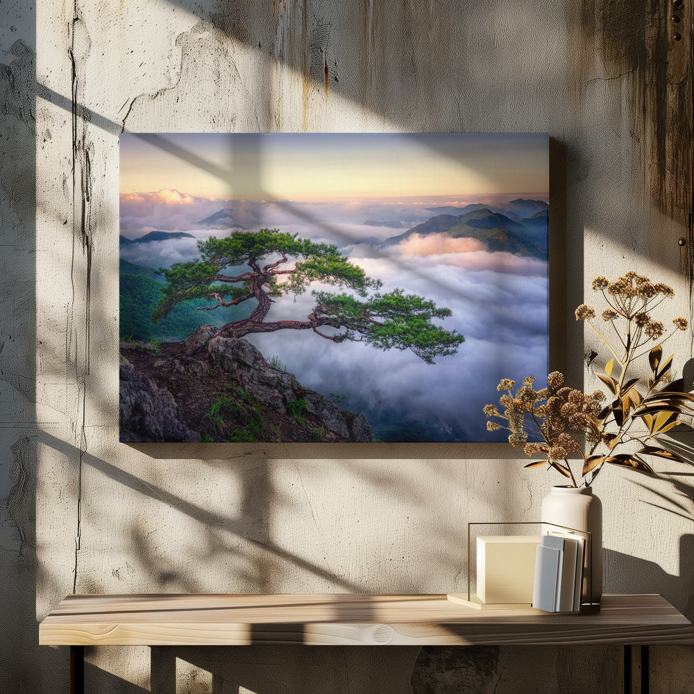 Auf dem Felsen | Leinwand