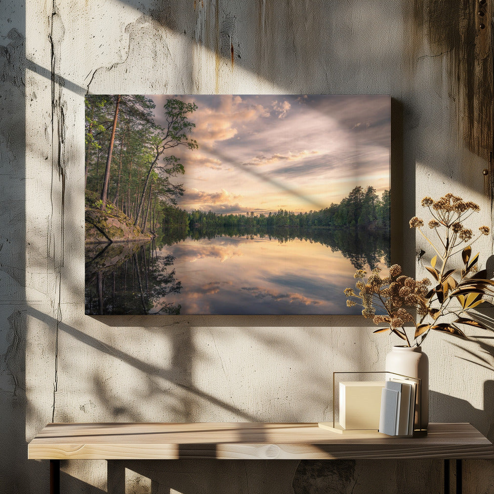 Lake tarmsjön, Sweden | Canvas