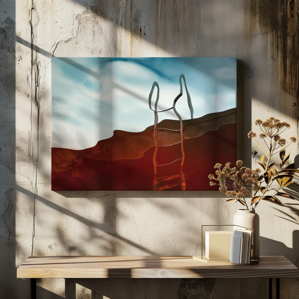The ladder | Canvas