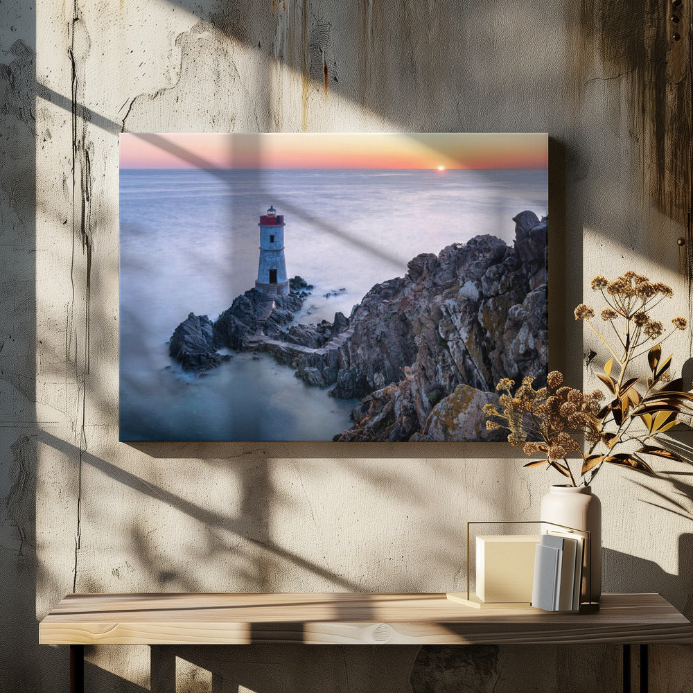 Zwei Lichter | Leinwand