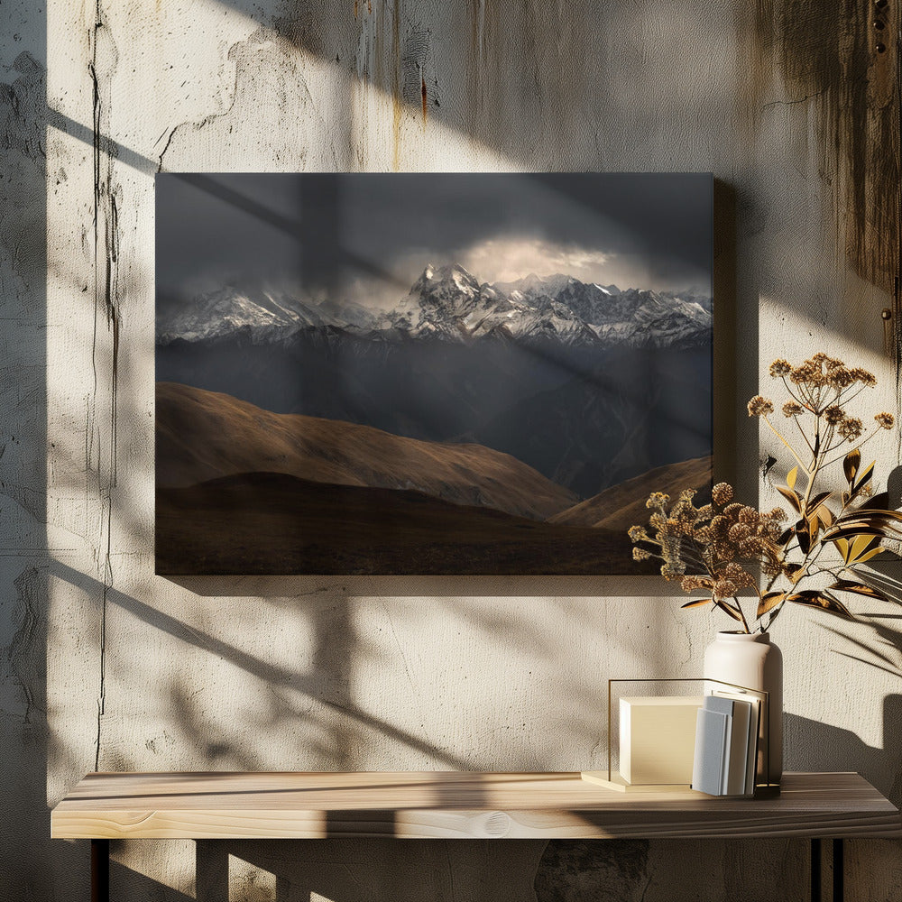 Schneeberggipfel | Leinwand