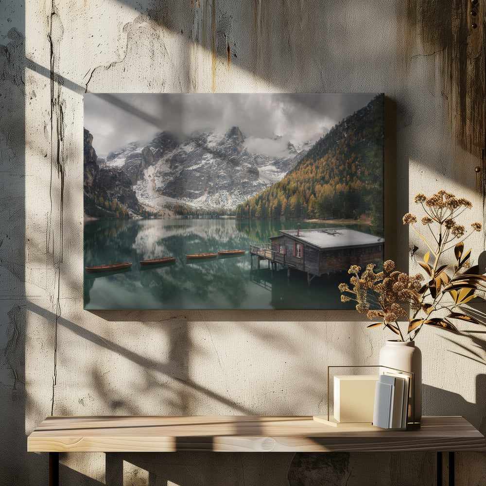 Atmen Sie besser, solange noch Zeit ist | Leinwand