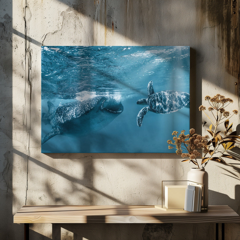 Einmal am Meer | Leinwand