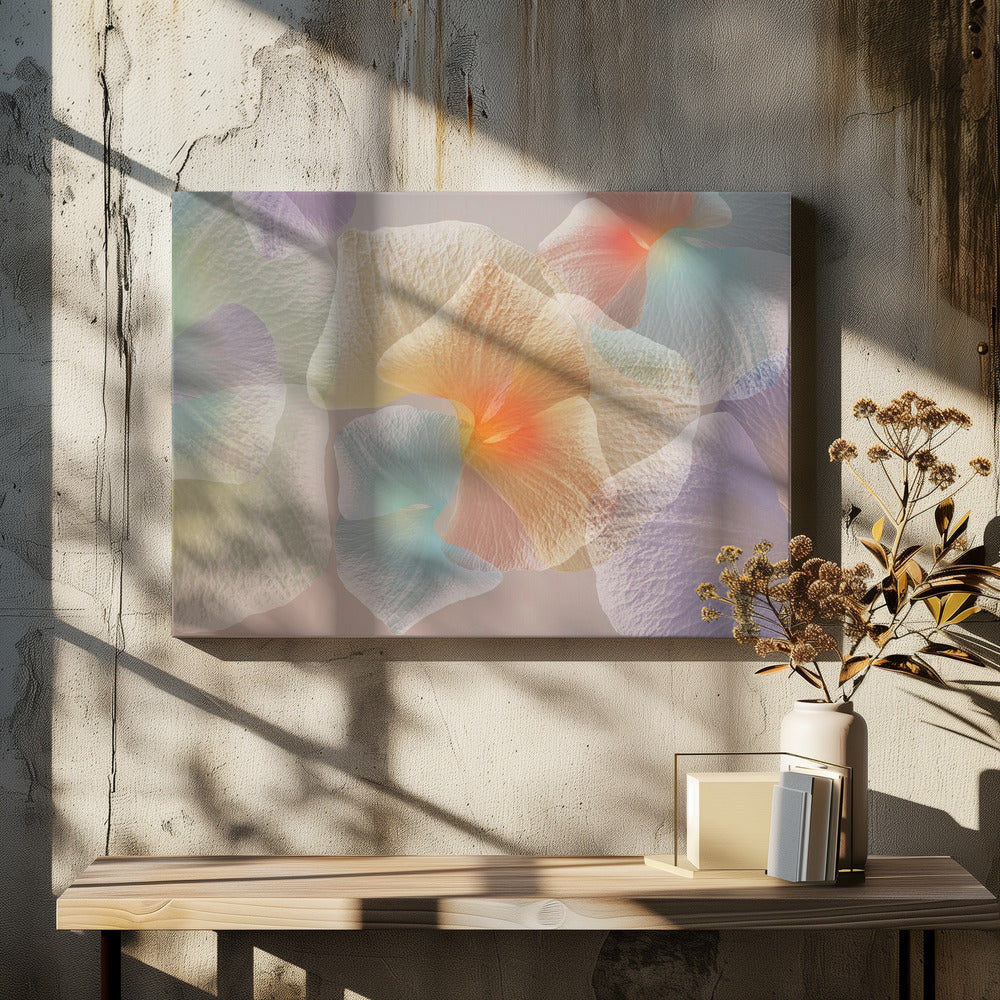 Pastellblumen | Leinwand