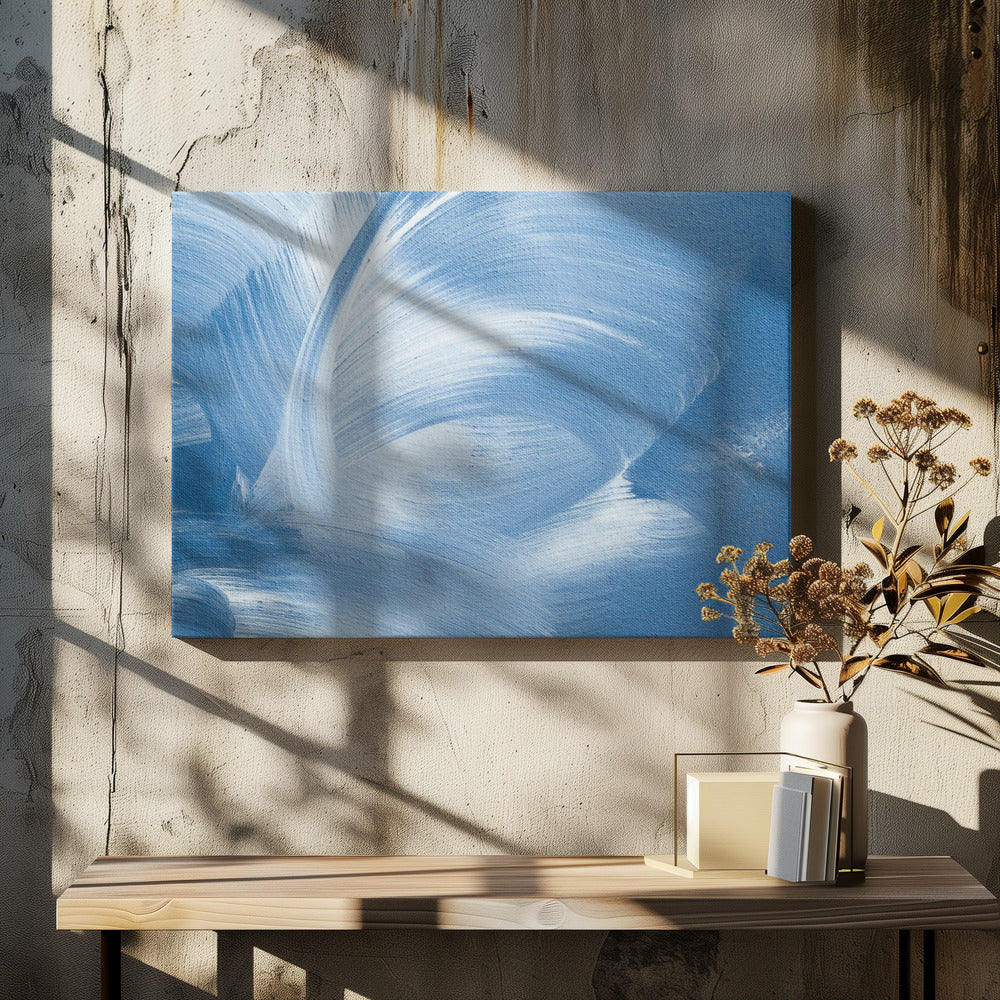 Acrylwellen | Leinwand