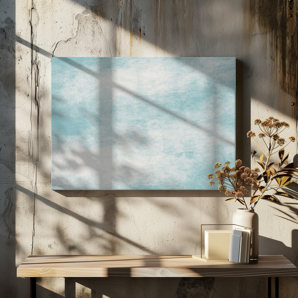 Abstrakt Blau | Leinwand