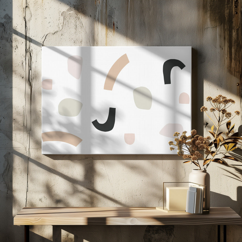 Organic Shapes and Neutral Tones | Canvas