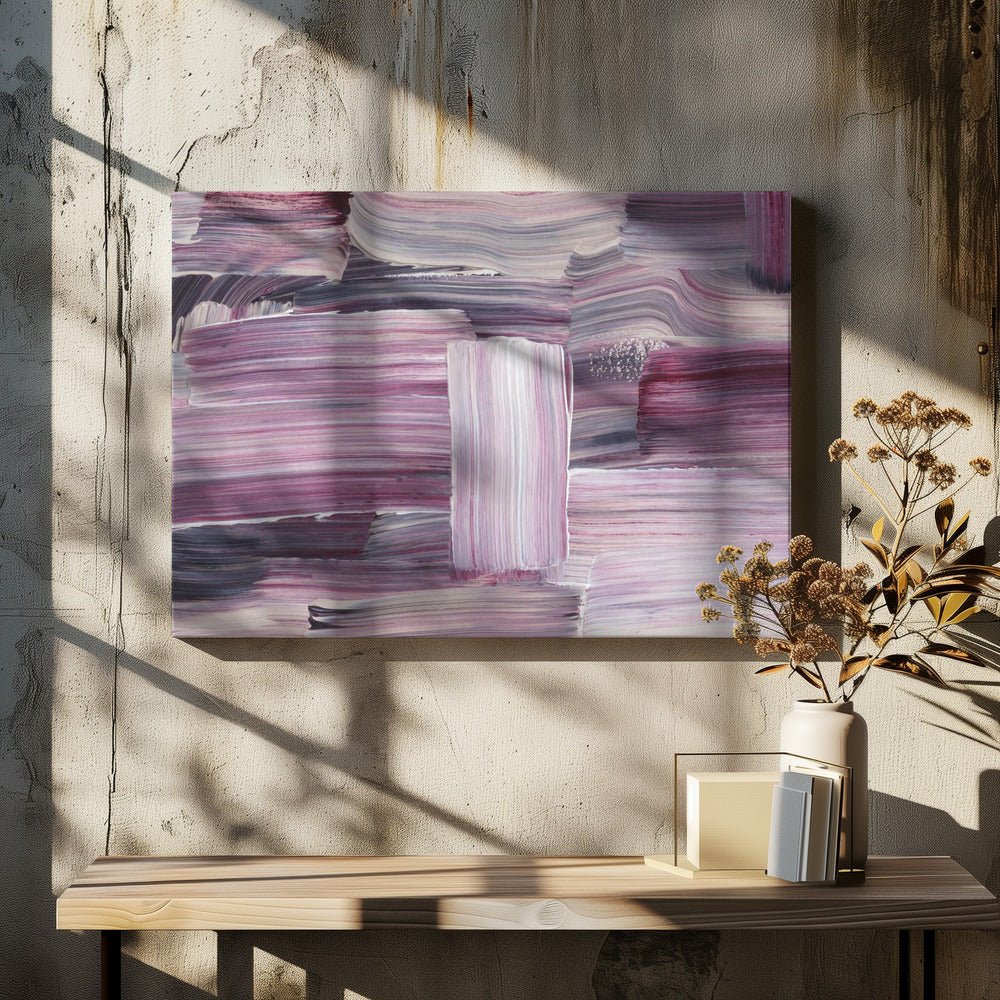 Expressionistische bunte Pinselstriche | Leinwand