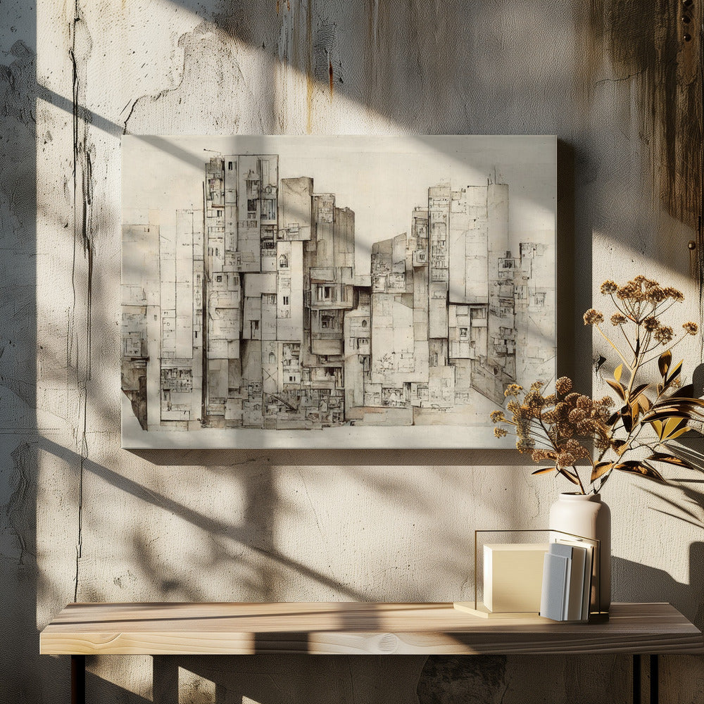 Urbane Komplexität | Leinwand