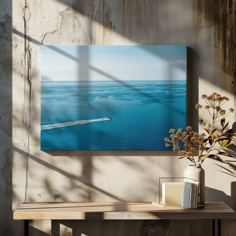 Das große Blau | Leinwand