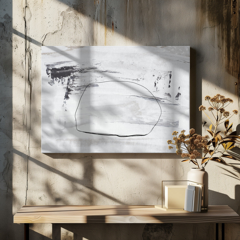 Black And White Art Piece | Canvas