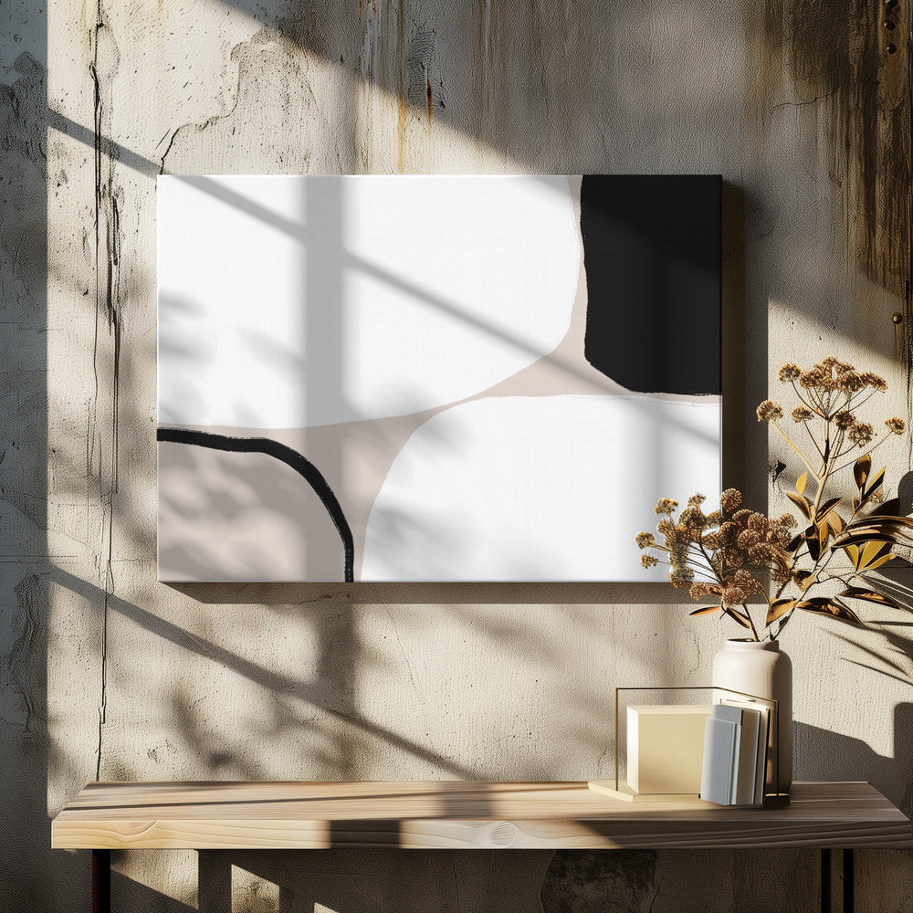 Monochrome Harmony | Canvas