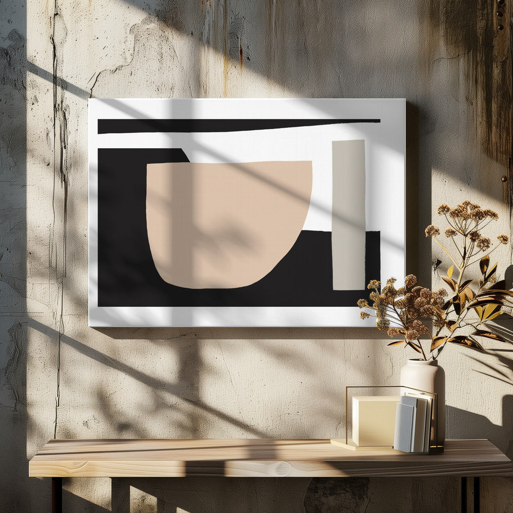 Minimale Geometrie | Leinwand