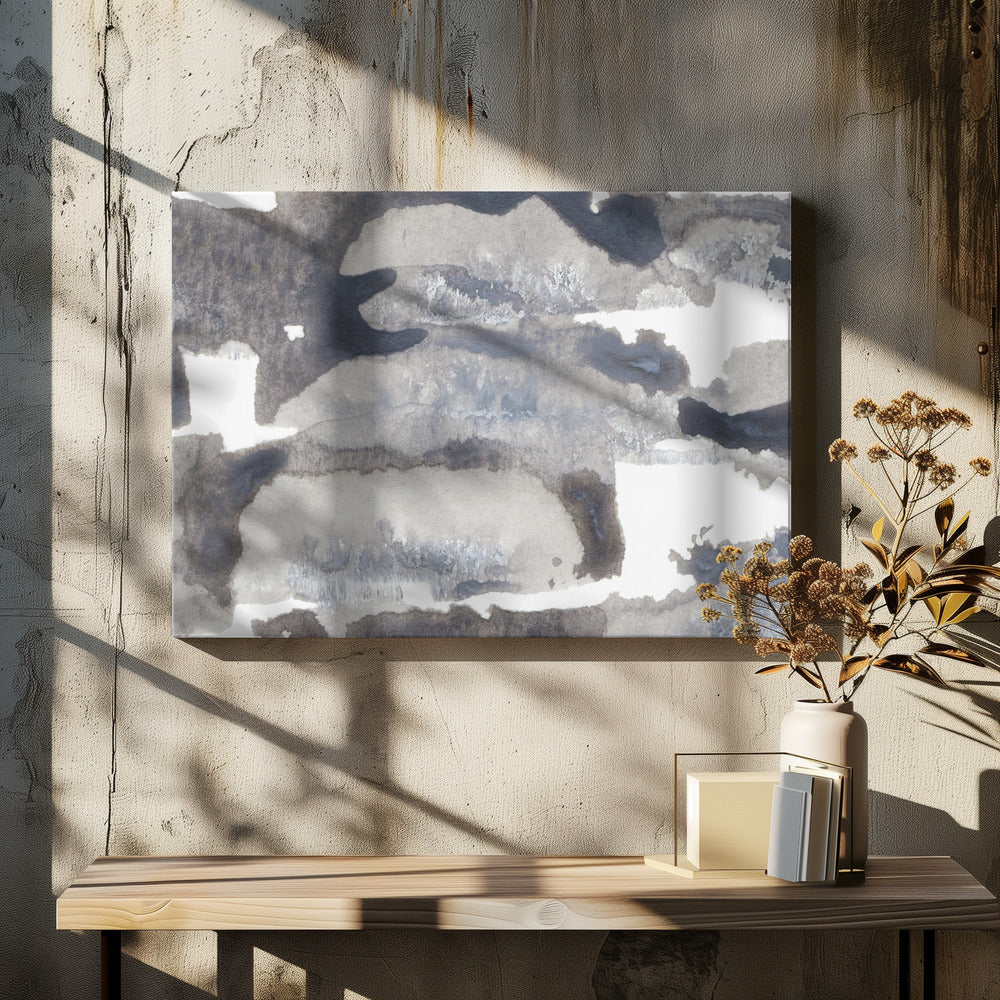 Blend Of Gray And White Tones | Canvas