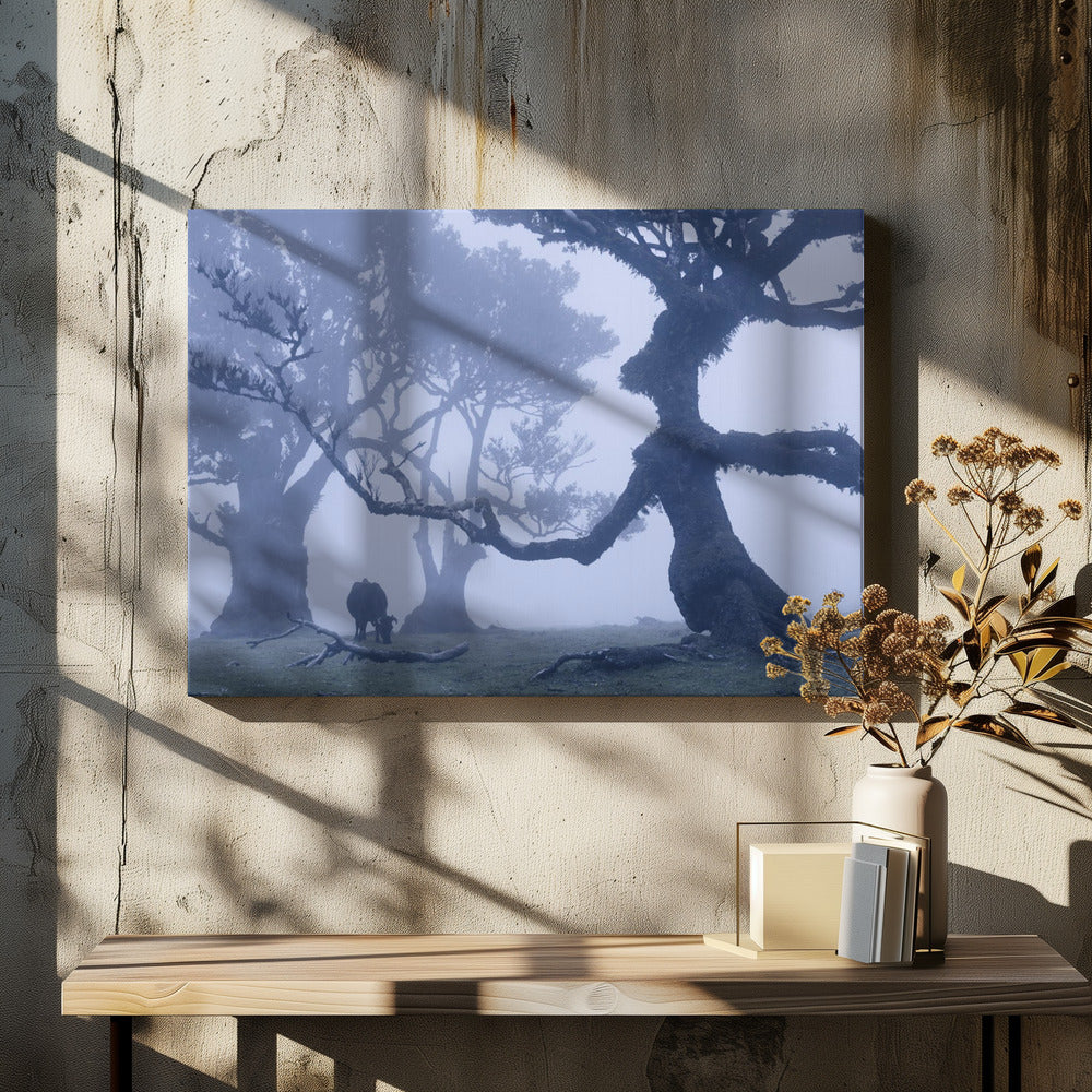 Blauer Ent | Leinwand