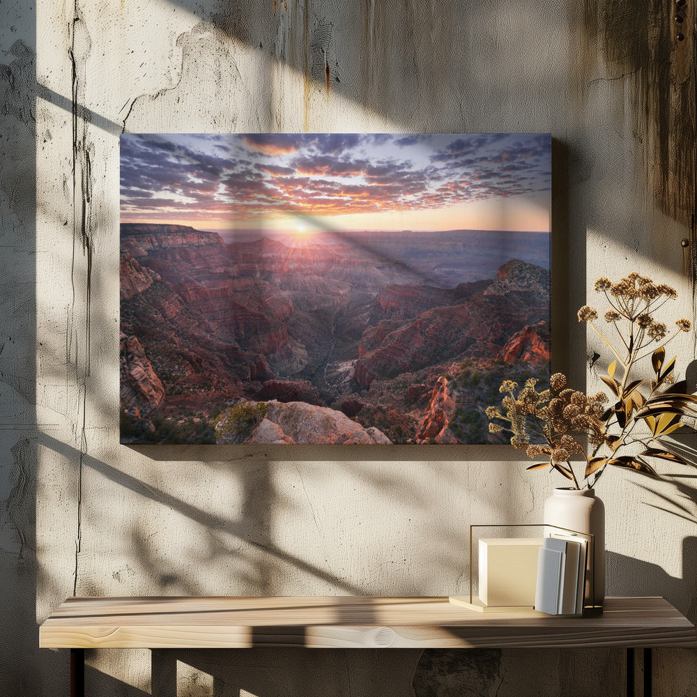 Blick auf den Grand Canyon | Leinwand