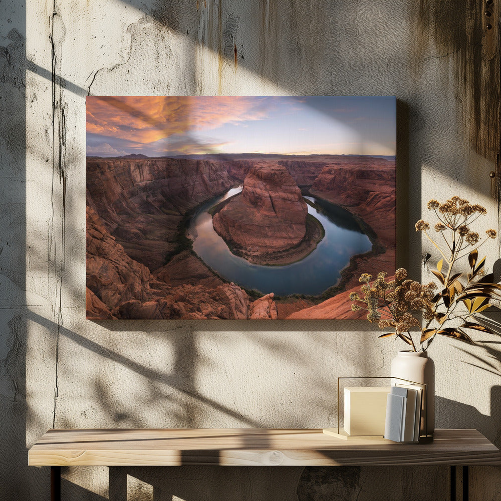 Hufeisenbiegung | Leinwand