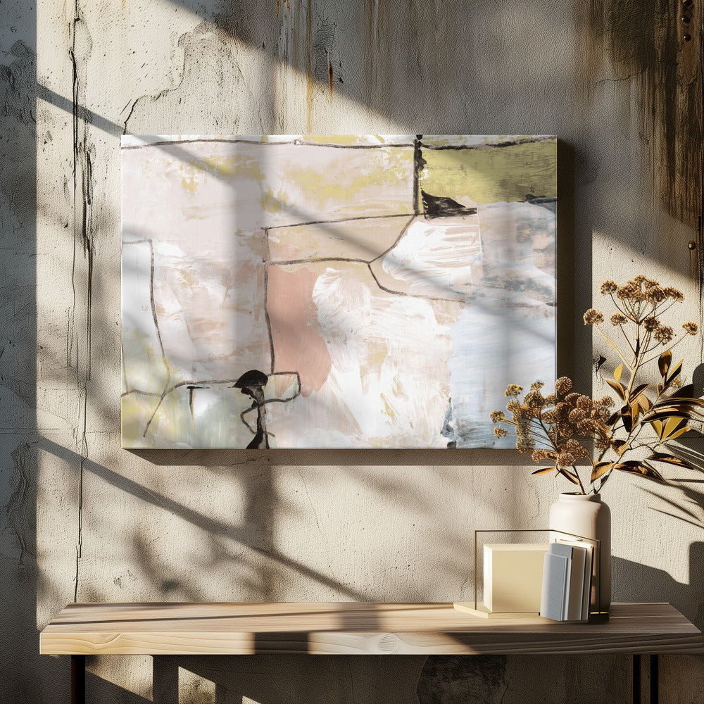 Abstrakte Pastelle | Leinwand